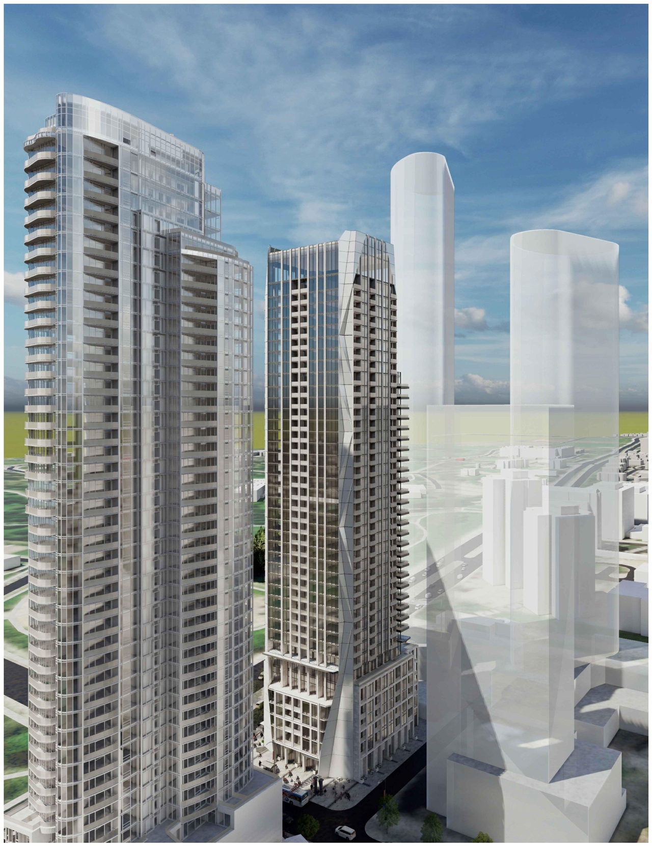 Rendering of building from page 3 of the file '2023-05-05 - Statistics, Floor, Sections, Elevations, Views Plans - D07-12-21-0067'
