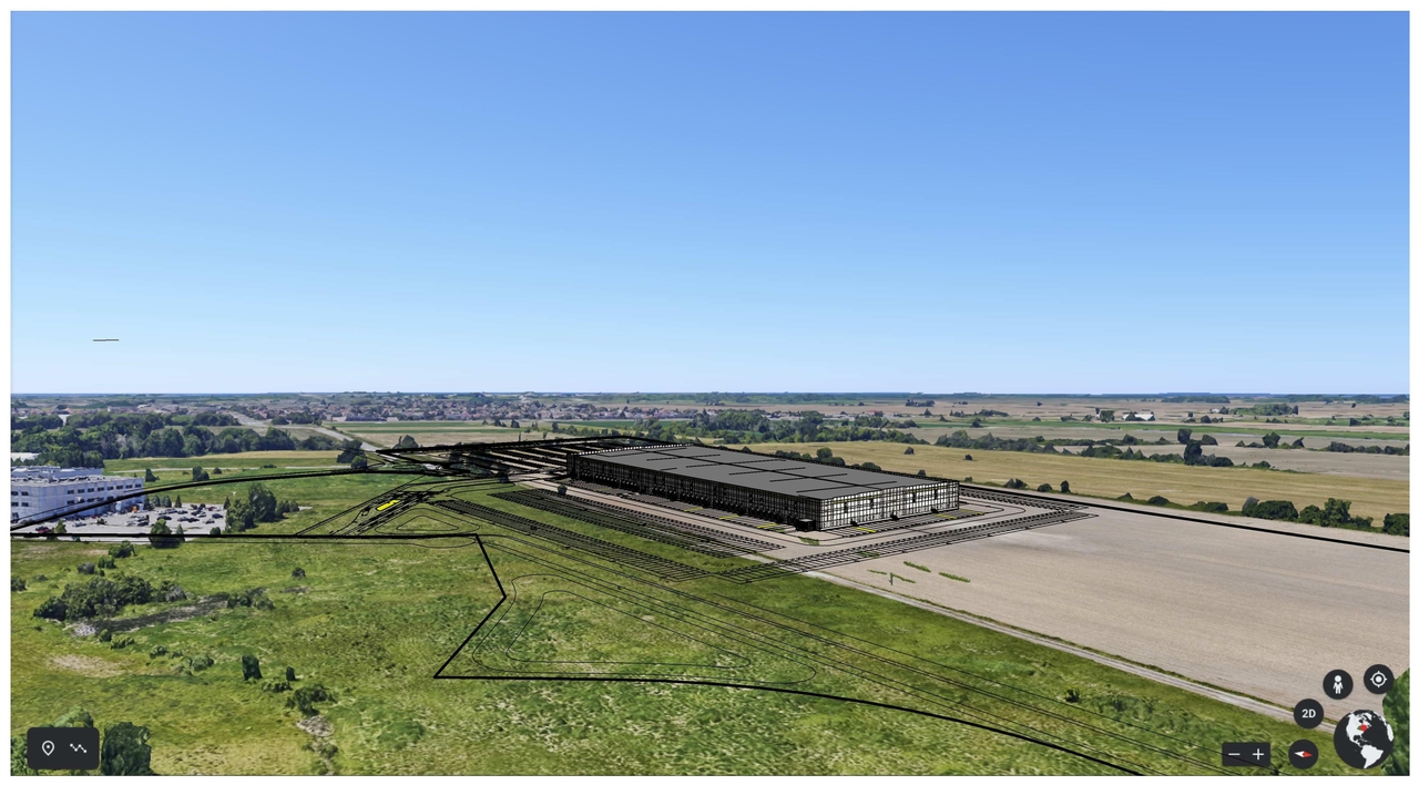 Rendering of building from page 8 of the file '2021-07-26- Design Brief- D07-12-21-0079'