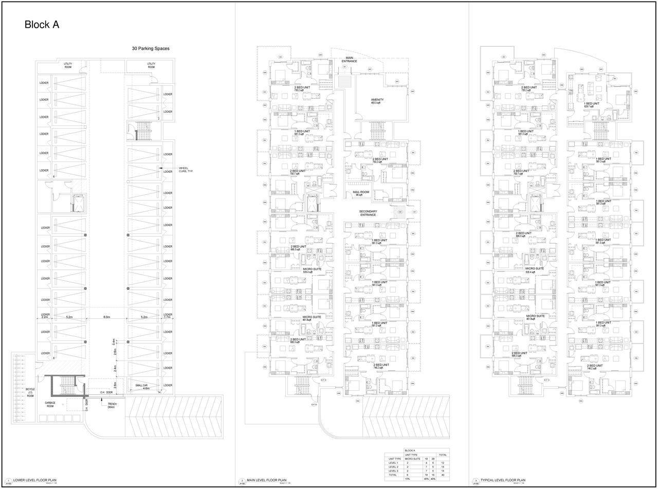 Floor plan for project from page 25 of the file '2021-06-07 - Design Brief - D07-12-21-0081'
