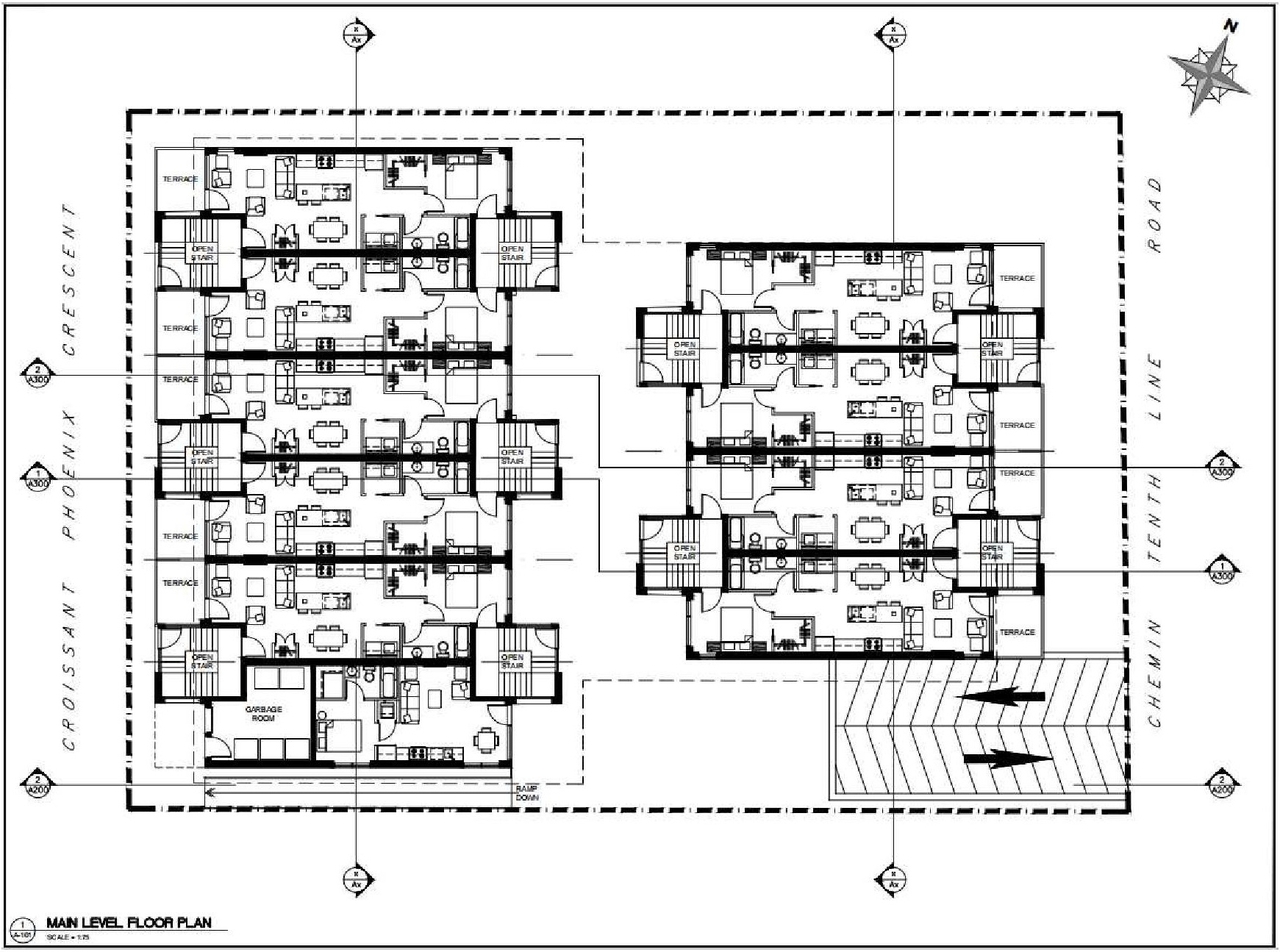 Floor plan for project from page 18 of the file '2021-06-16 - Design Brief - D07-12-21-0084'