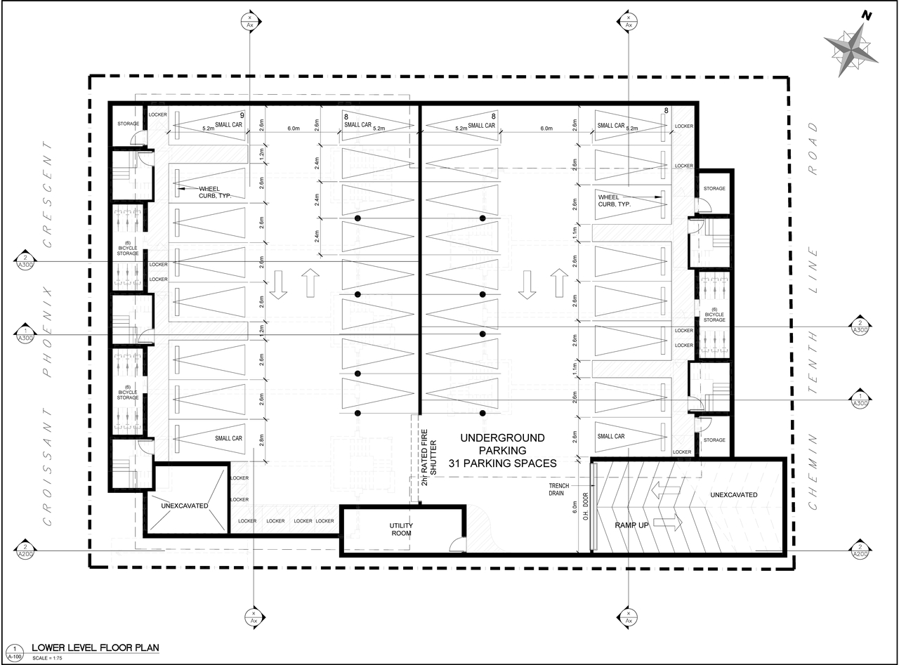 Floor plan for project from page 25 of the file '2021-06-16 - Design Brief - D07-12-21-0084'