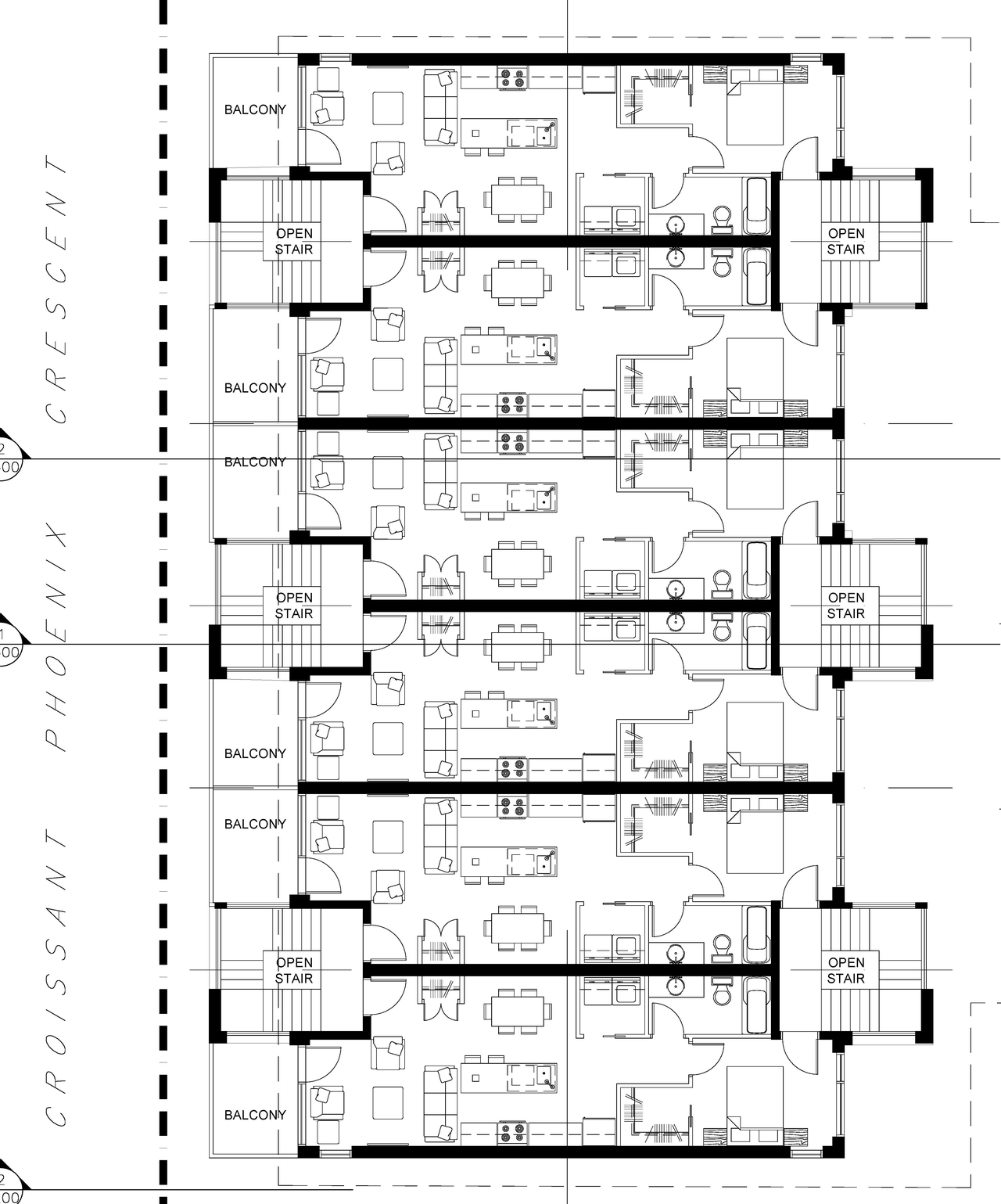 Floor plan for project from page 27 of the file '2021-06-16 - Design Brief - D07-12-21-0084'