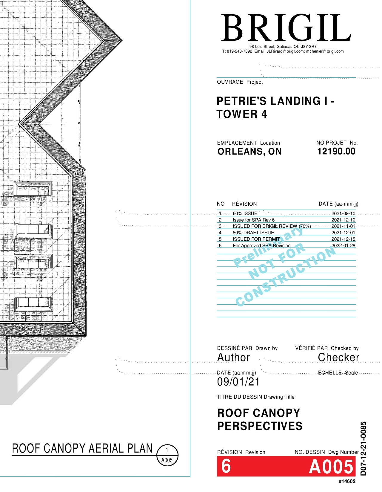 Floor plan for project from page 3 of the file '2022-12-08 - Approved Perspectives - D07-12-21-0085'