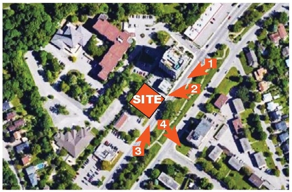 Construction site plan for project from page 7 of the file '2021-06-21 - Design Brief - D07-12-21-0088'