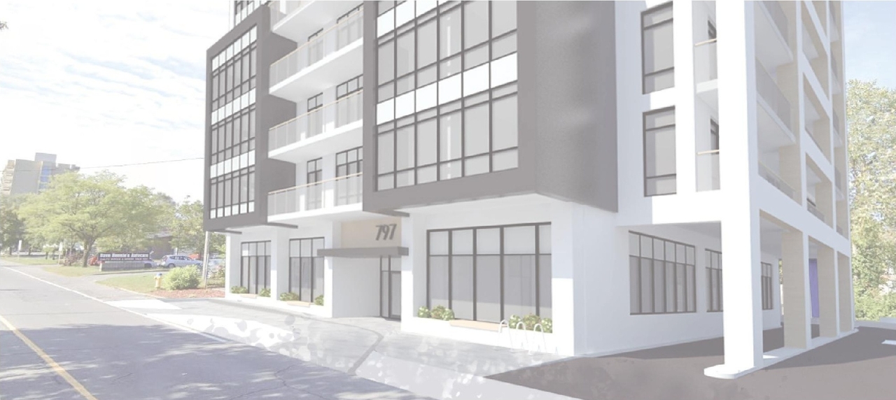 Rendering of building from page 1 of the file '2021-06-21 - Design Brief - D07-12-21-0088'