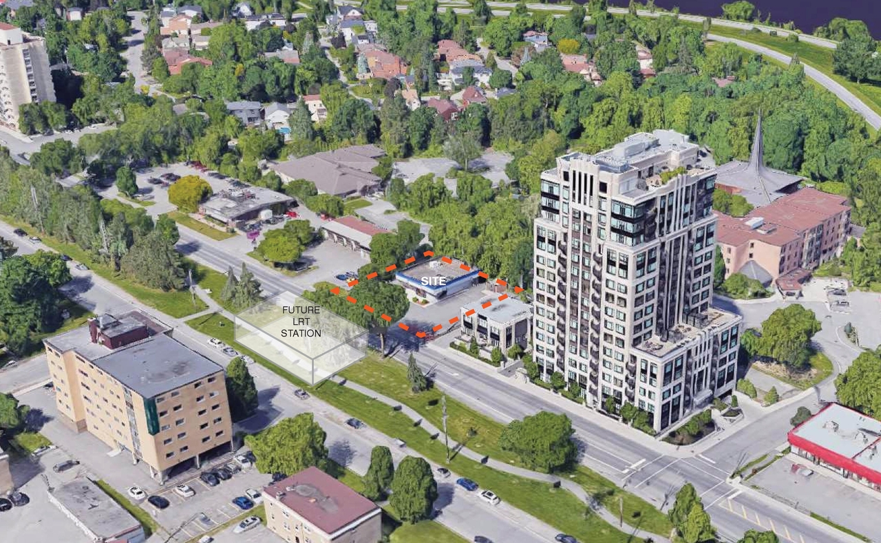 Rendering of building from page 11 of the file '2021-06-21 - Design Brief - D07-12-21-0088'