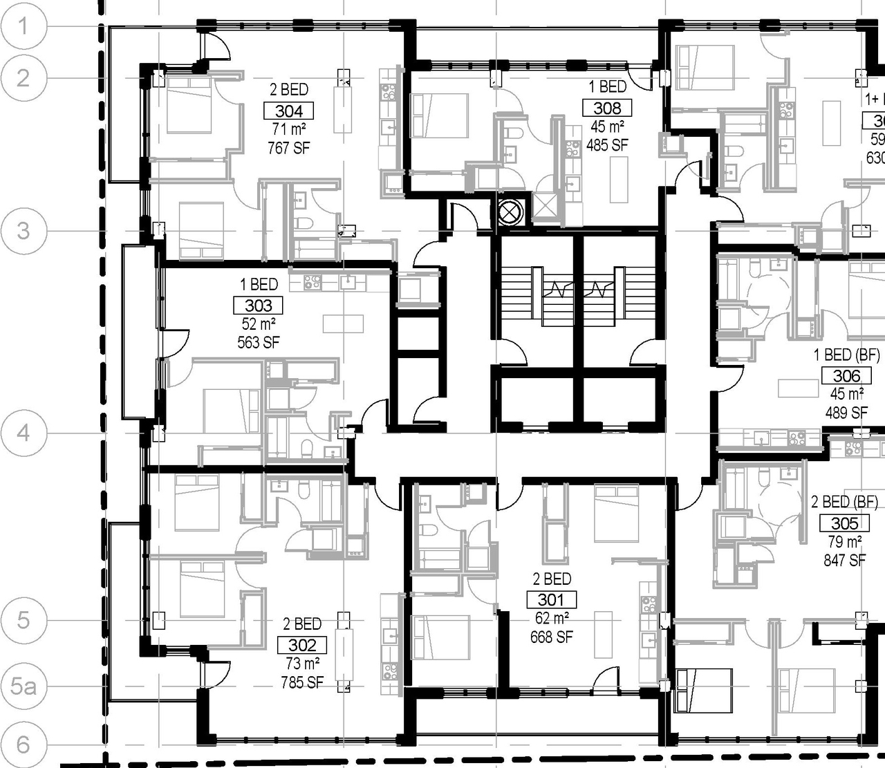 Floor plan for project from page 36 of the file '2021-06-21 - Design Brief - D07-12-21-0088'