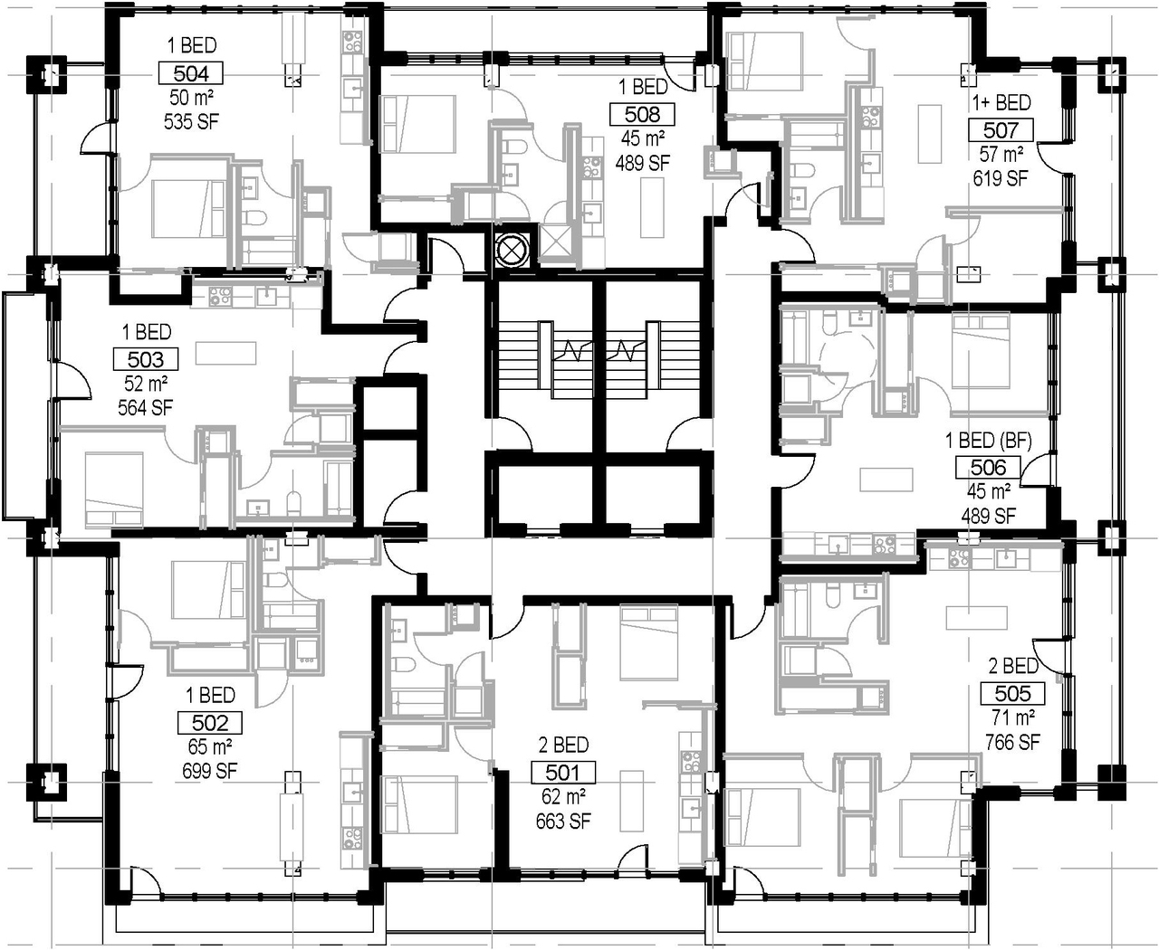 Floor plan for project from page 38 of the file '2021-06-21 - Design Brief - D07-12-21-0088'