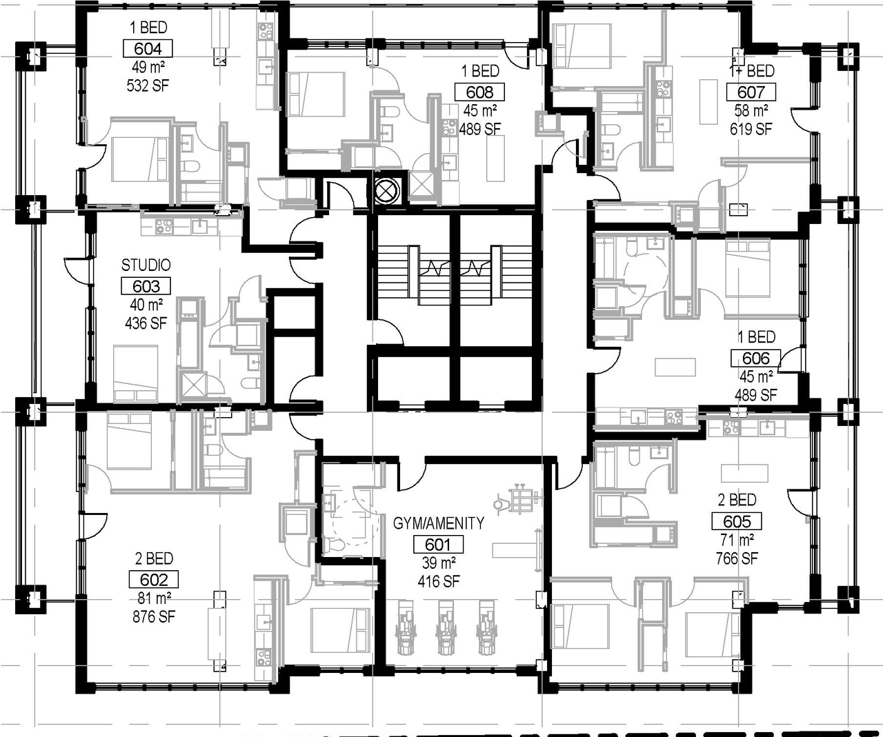 Floor plan for project from page 39 of the file '2021-06-21 - Design Brief - D07-12-21-0088'