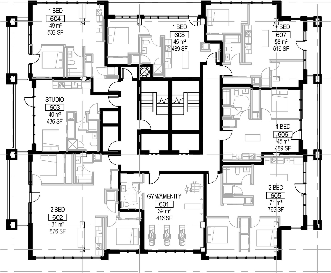 Floor plan for project from page 39 of the file '2021-06-21 - Design Brief - D07-12-21-0088'