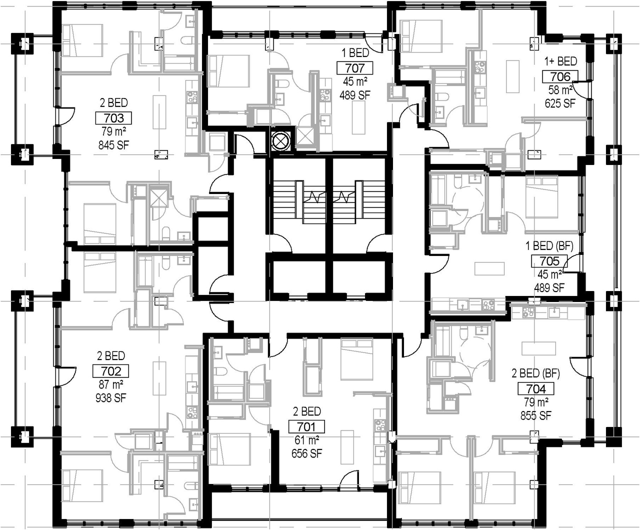 Floor plan for project from page 40 of the file '2021-06-21 - Design Brief - D07-12-21-0088'