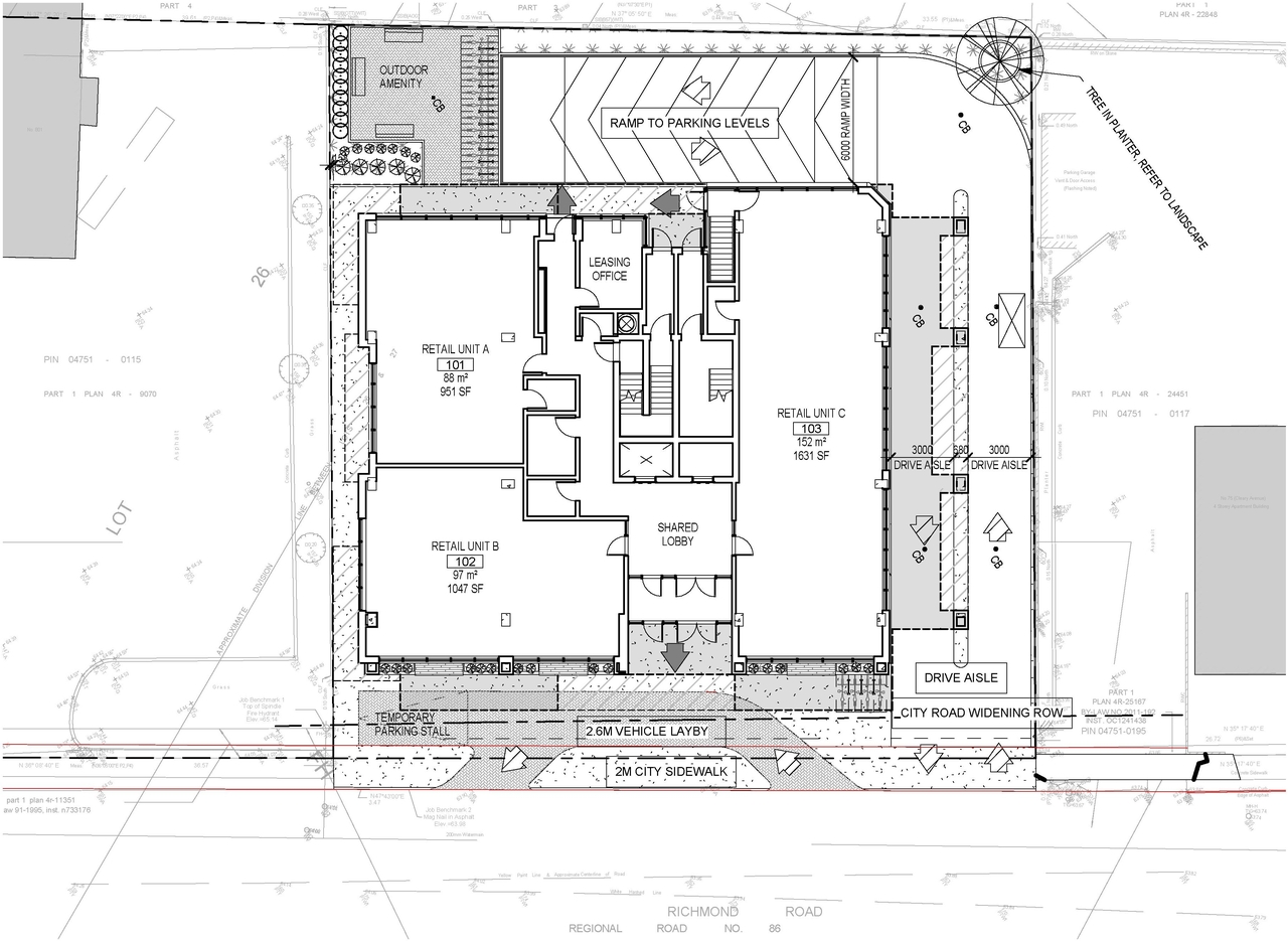 Floor plan for project from page 45 of the file '2021-06-21 - Design Brief - D07-12-21-0088'