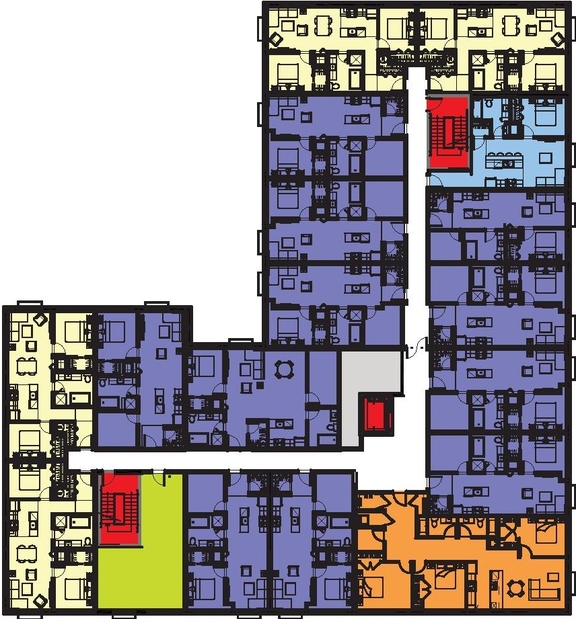 Floor plan for project from page 35 of the file '2022-08-05 - Design Brief - D07-12-21-0089'