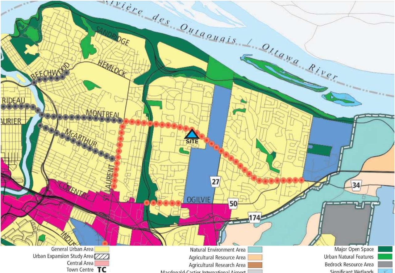 Construction site plan for project from page 5 of the file '2021-06-29 - Urban Design Package - D07-12-21-0094'