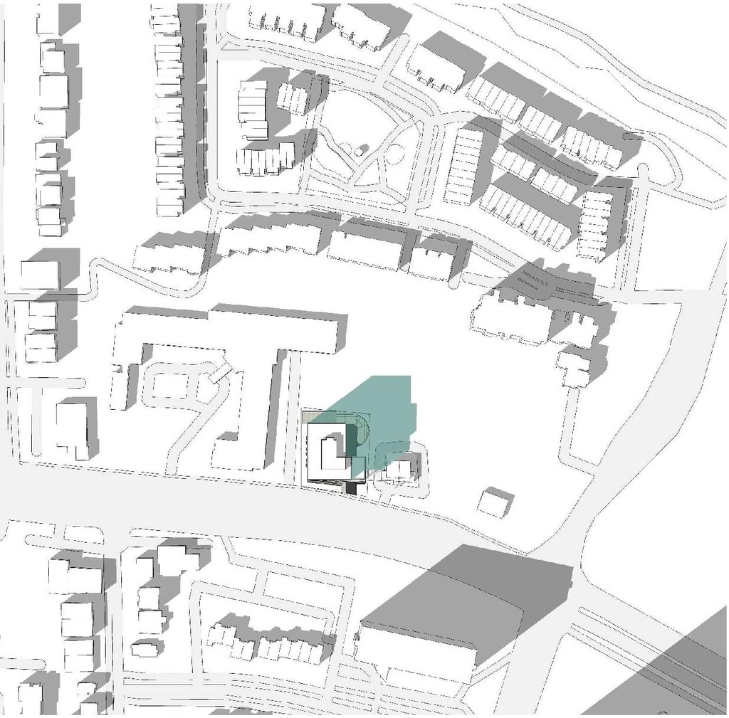 Construction site plan for project from page 21 of the file '2021-06-29 - Urban Design Package - D07-12-21-0094'