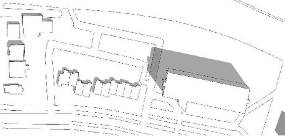 Construction site plan for project from page 22 of the file '2021-06-29 - Urban Design Package - D07-12-21-0094'