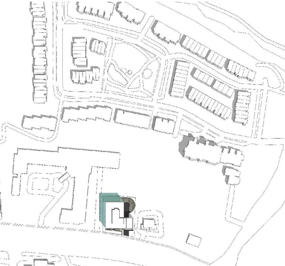 Construction site plan for project from page 22 of the file '2021-06-29 - Urban Design Package - D07-12-21-0094'