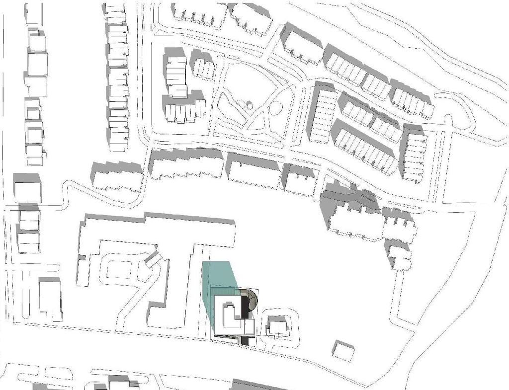 Construction site plan for project from page 23 of the file '2021-06-29 - Urban Design Package - D07-12-21-0094'