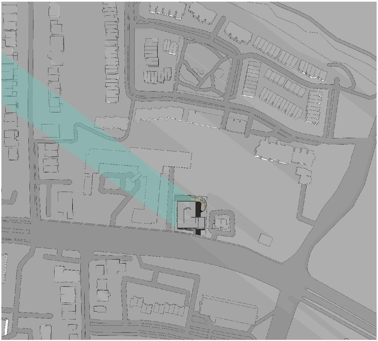 Construction site plan for project from page 24 of the file '2021-06-29 - Urban Design Package - D07-12-21-0094'