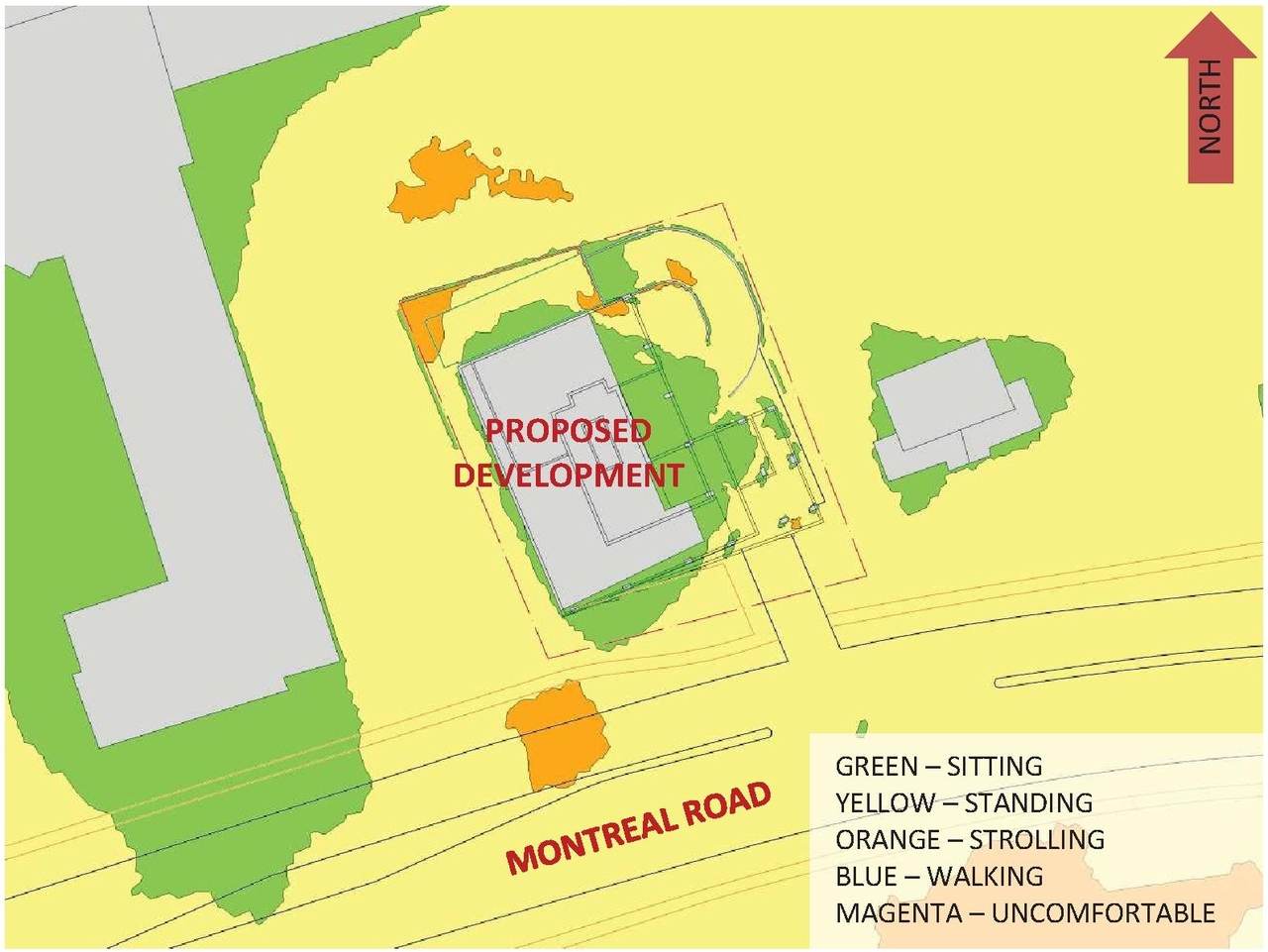 Construction site plan for project from page 25 of the file '2021-06-29 - Urban Design Package - D07-12-21-0094'