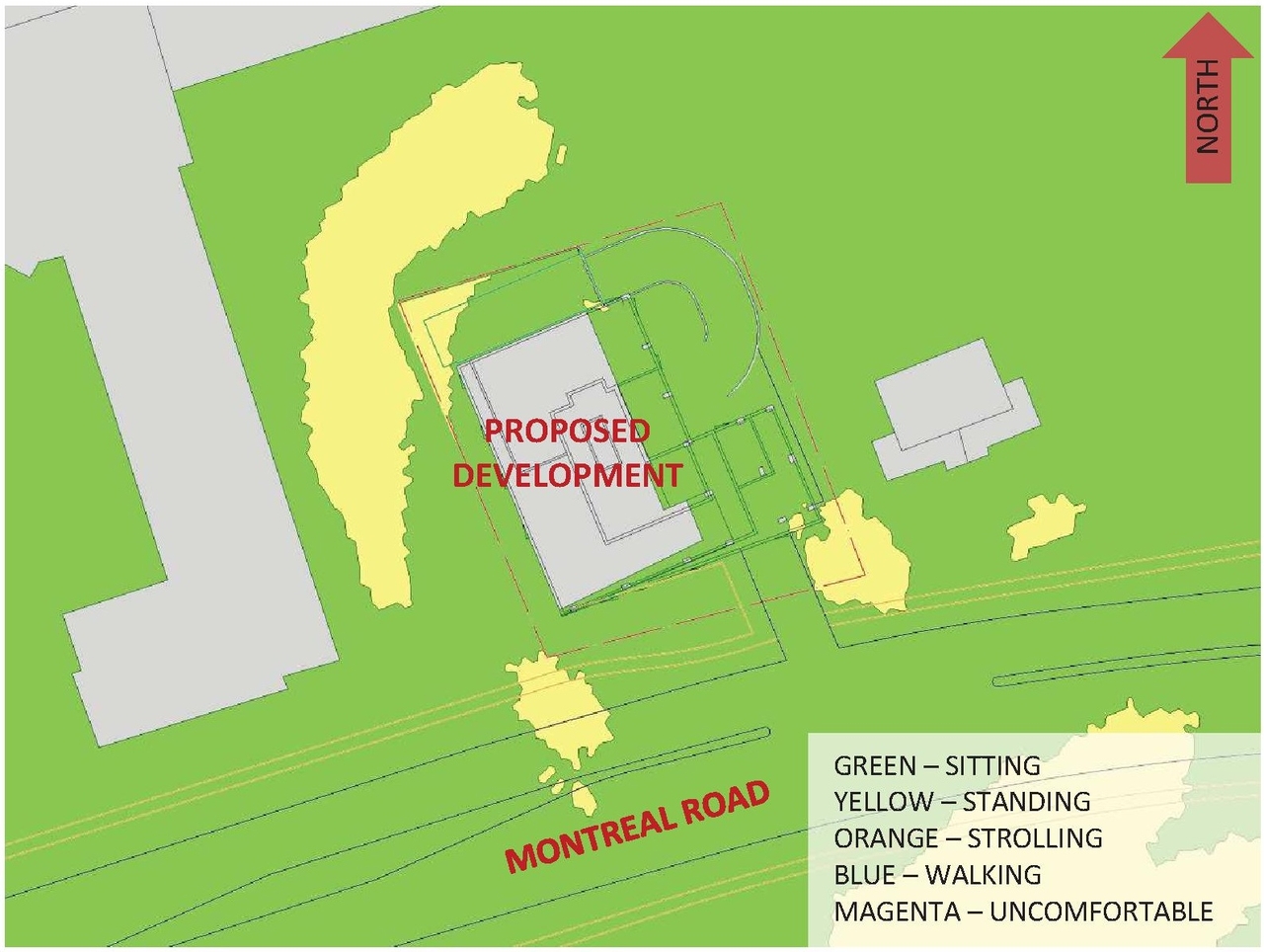 Construction site plan for project from page 25 of the file '2021-06-29 - Urban Design Package - D07-12-21-0094'