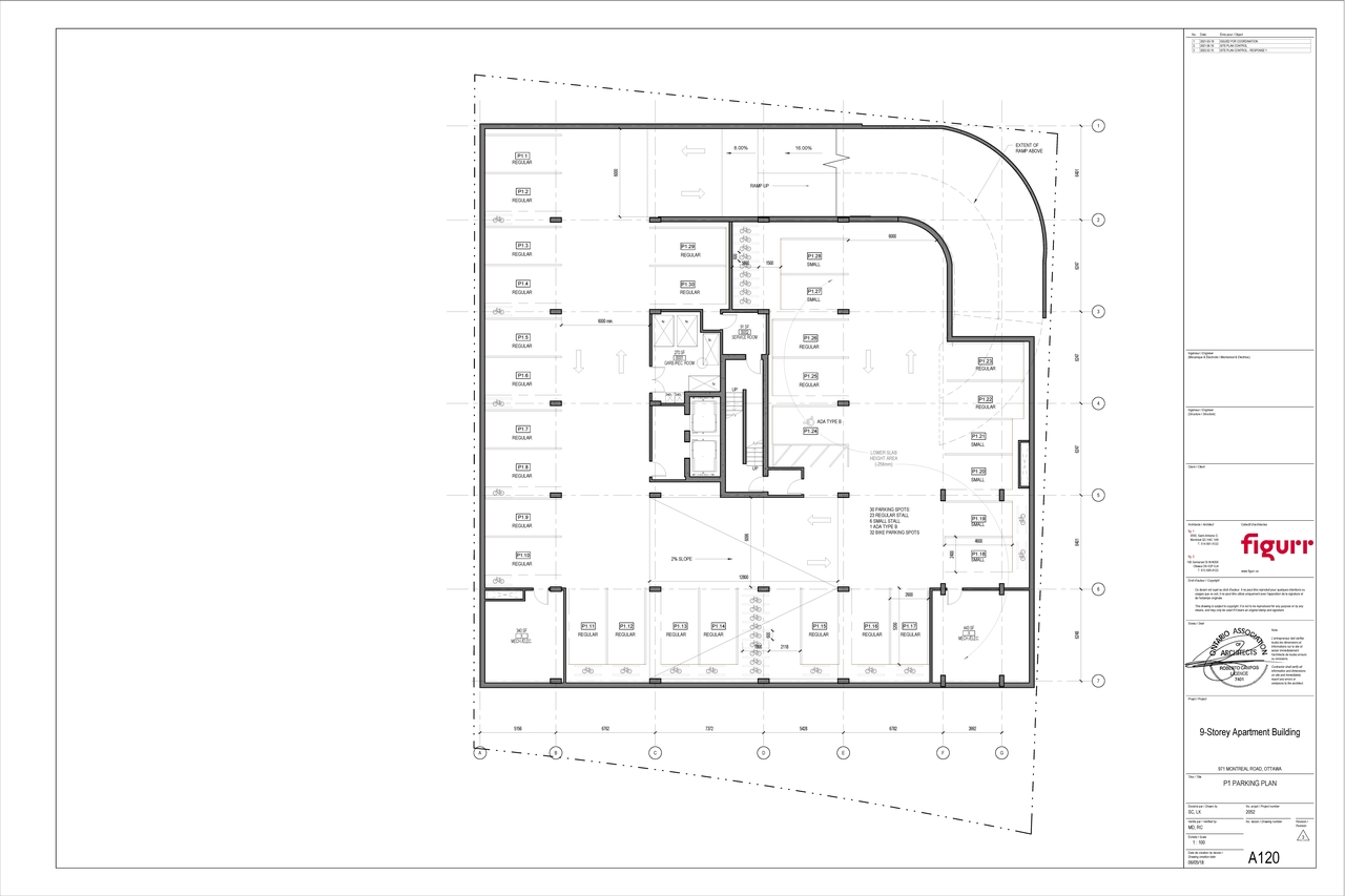 Floor plan for project from page 1 of the file '2022-05-11 - Floor Plans - D07-12-21-0094'