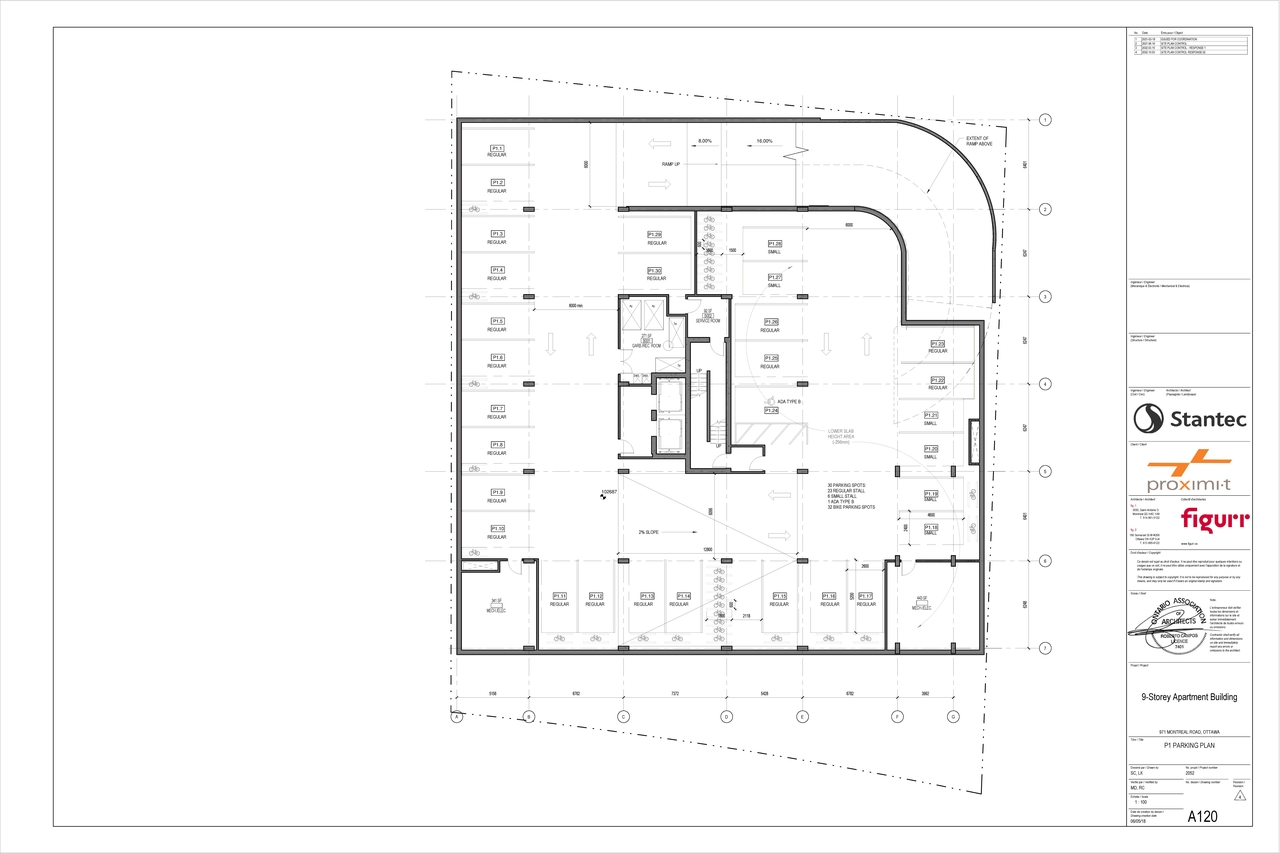 Floor plan for project from page 1 of the file '2022-10-07 - Floor Plans - D07-12-21-0094'