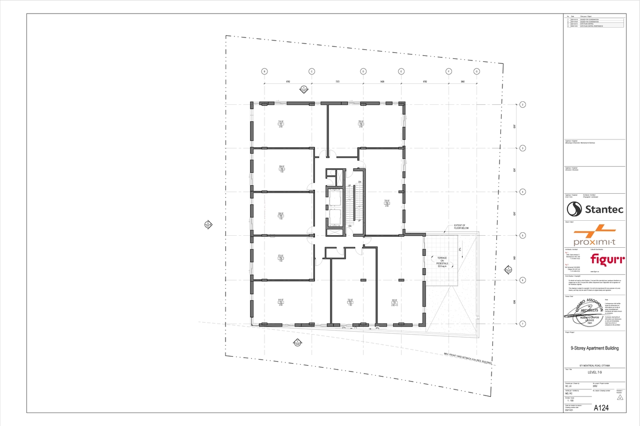Floor plan for project from page 5 of the file '2022-10-07 - Floor Plans - D07-12-21-0094'