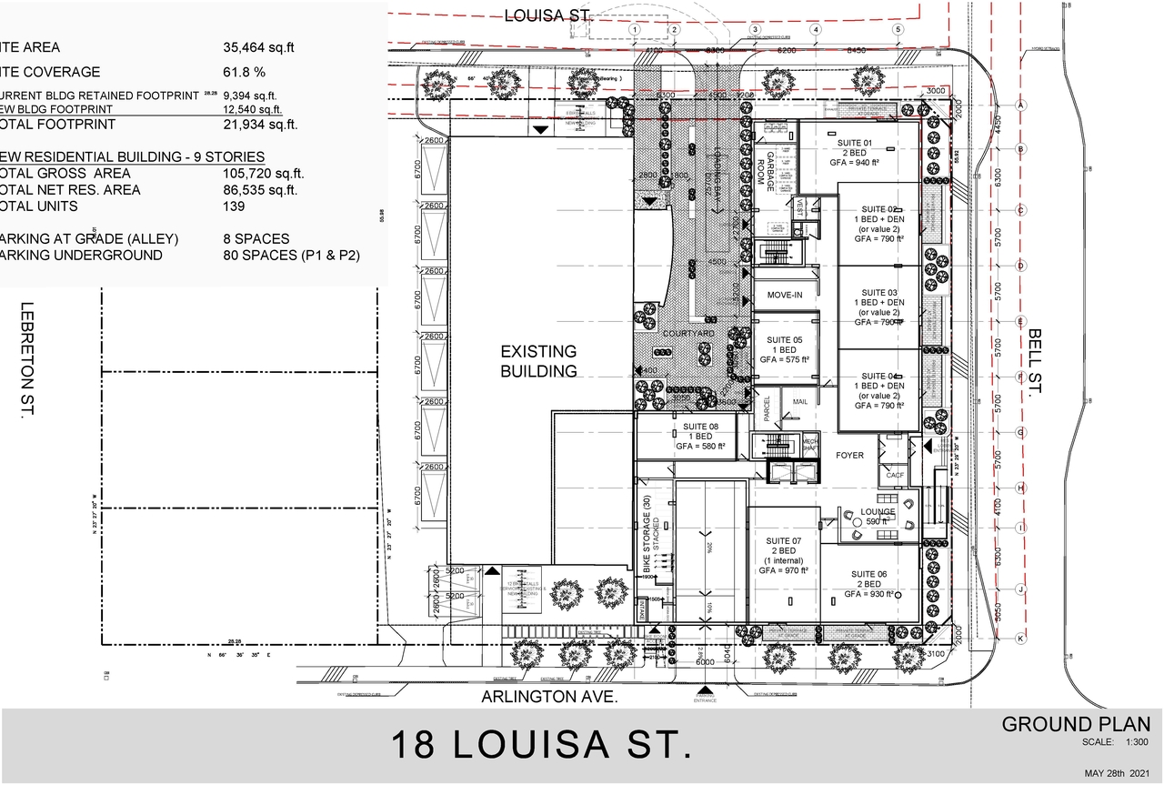Floor plan for project from page 1 of the file '2021-07-09 - Floor Plans - D07-12-21-0102'