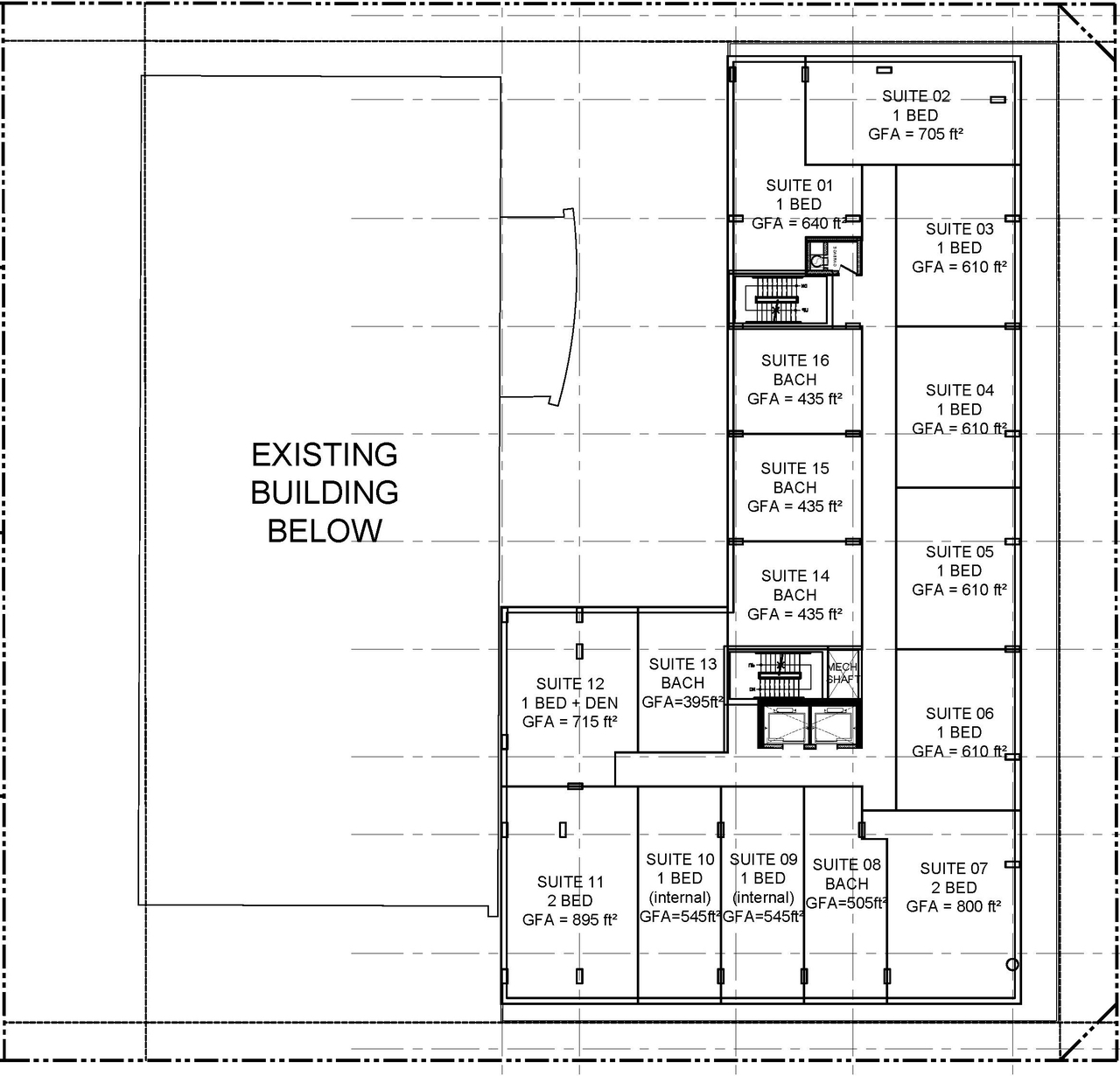Floor plan for project from page 5 of the file '2021-07-09 - Floor Plans - D07-12-21-0102'