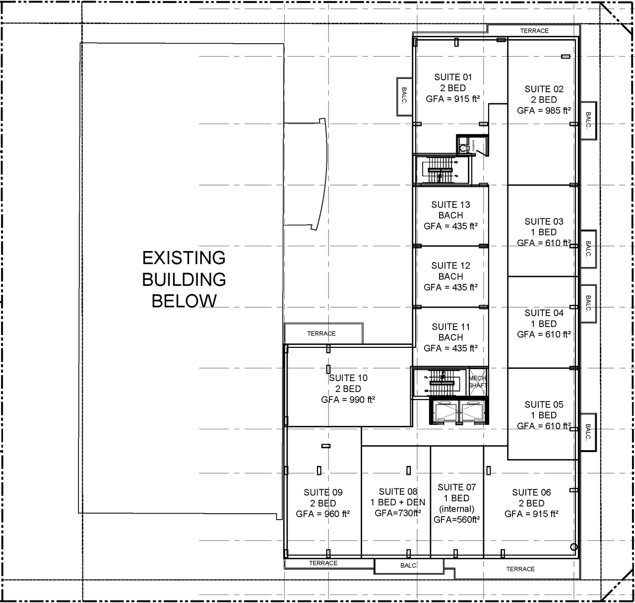 Floor plan for project from page 7 of the file '2021-07-09 - Floor Plans - D07-12-21-0102'