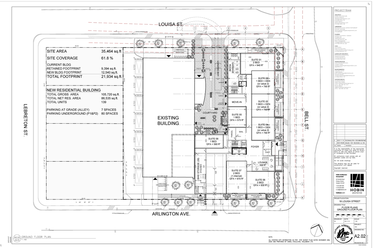 Floor plan for project from page 2 of the file '2021-11-25 - Floor Plans - D07-12-21-0102'