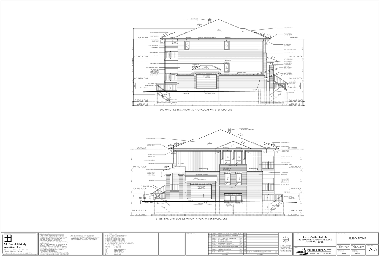 Rendering of building from page 5 of the file '2021-07-14 - Elevations and Floor Plans - D07-12-21-0107'
