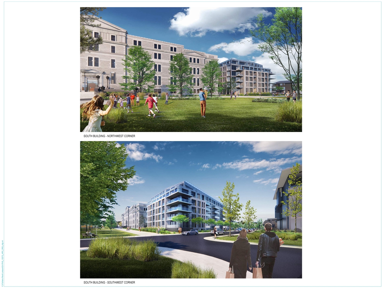 Rendering of building from page 2 of the file '2021-07-26 - Perspectives - D07-12-21-0111'