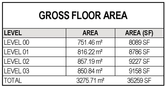 Floor plan for project from page 3 of the file '2024-03-08 - Design Brief - D07-12-21-0112'