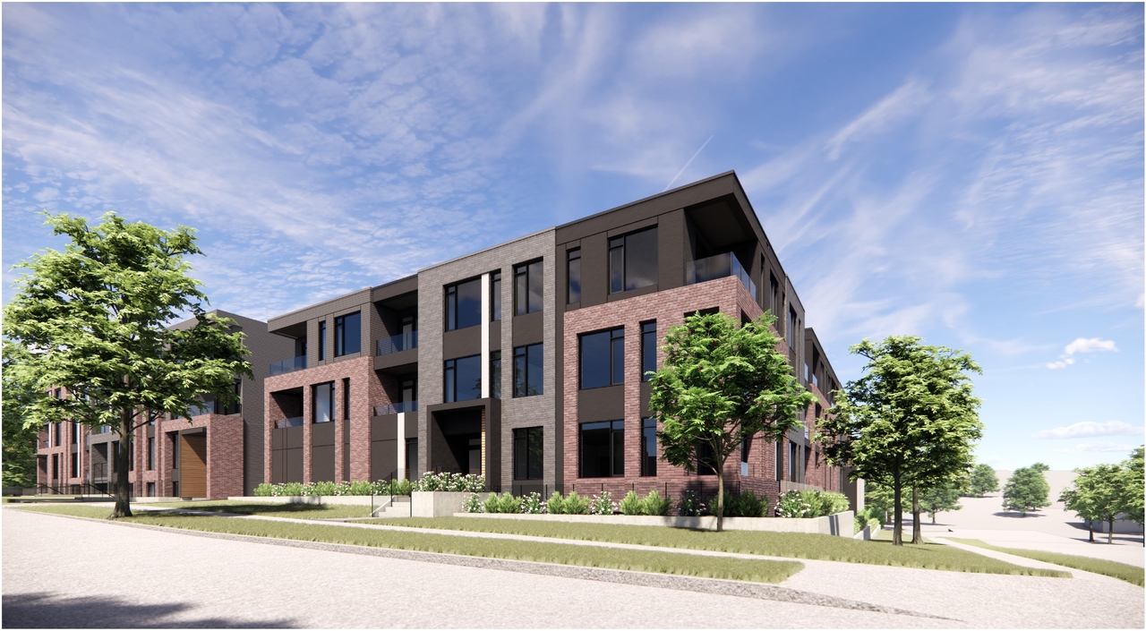 Rendering of building from page 7 of the file '2024-03-08 - Design Brief - D07-12-21-0112'