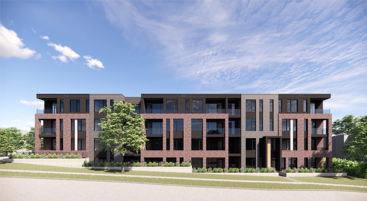 Rendering of building from page 9 of the file '2024-03-08 - Design Brief - D07-12-21-0112'