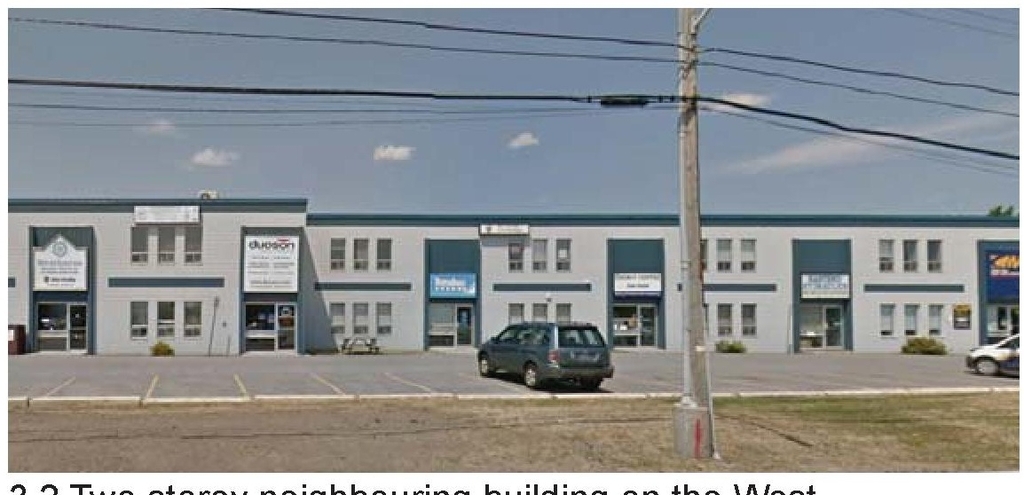 Rendering of building from page 3 of the file '2021-11-15 Design Brief D07-12-21-0114'
