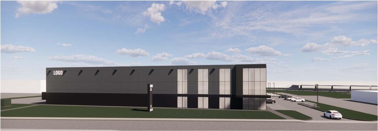 Rendering of building from page 8 of the file '2021-11-15 Design Brief D07-12-21-0114'