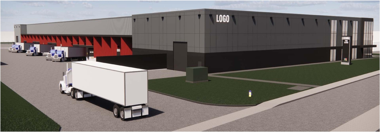Rendering of building from page 11 of the file '2021-11-15 Design Brief D07-12-21-0114'