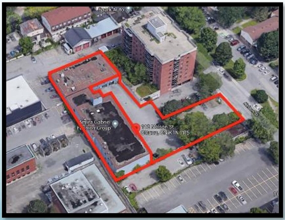 Construction site plan for project from page 6 of the file '2021-07-29 - Design Brief - D07-12-21-0115'
