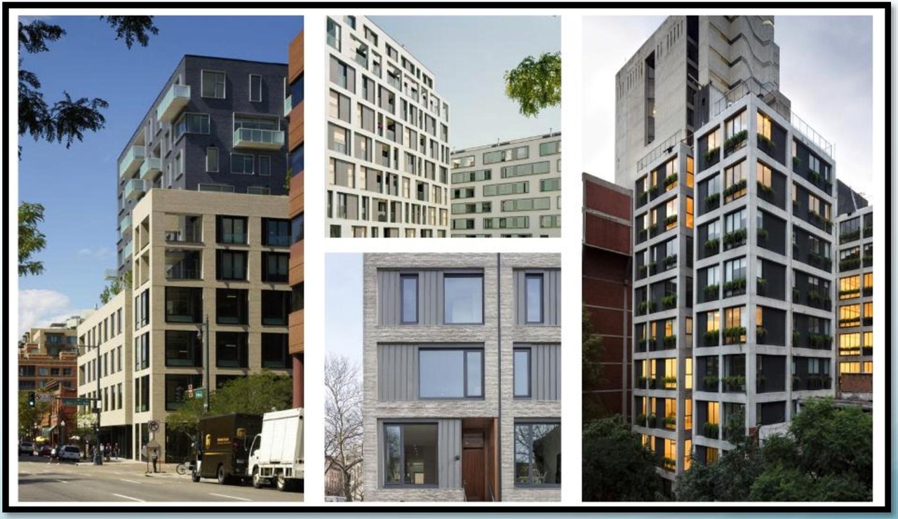 Rendering of building from page 20 of the file '2021-07-29 - Design Brief - D07-12-21-0115'