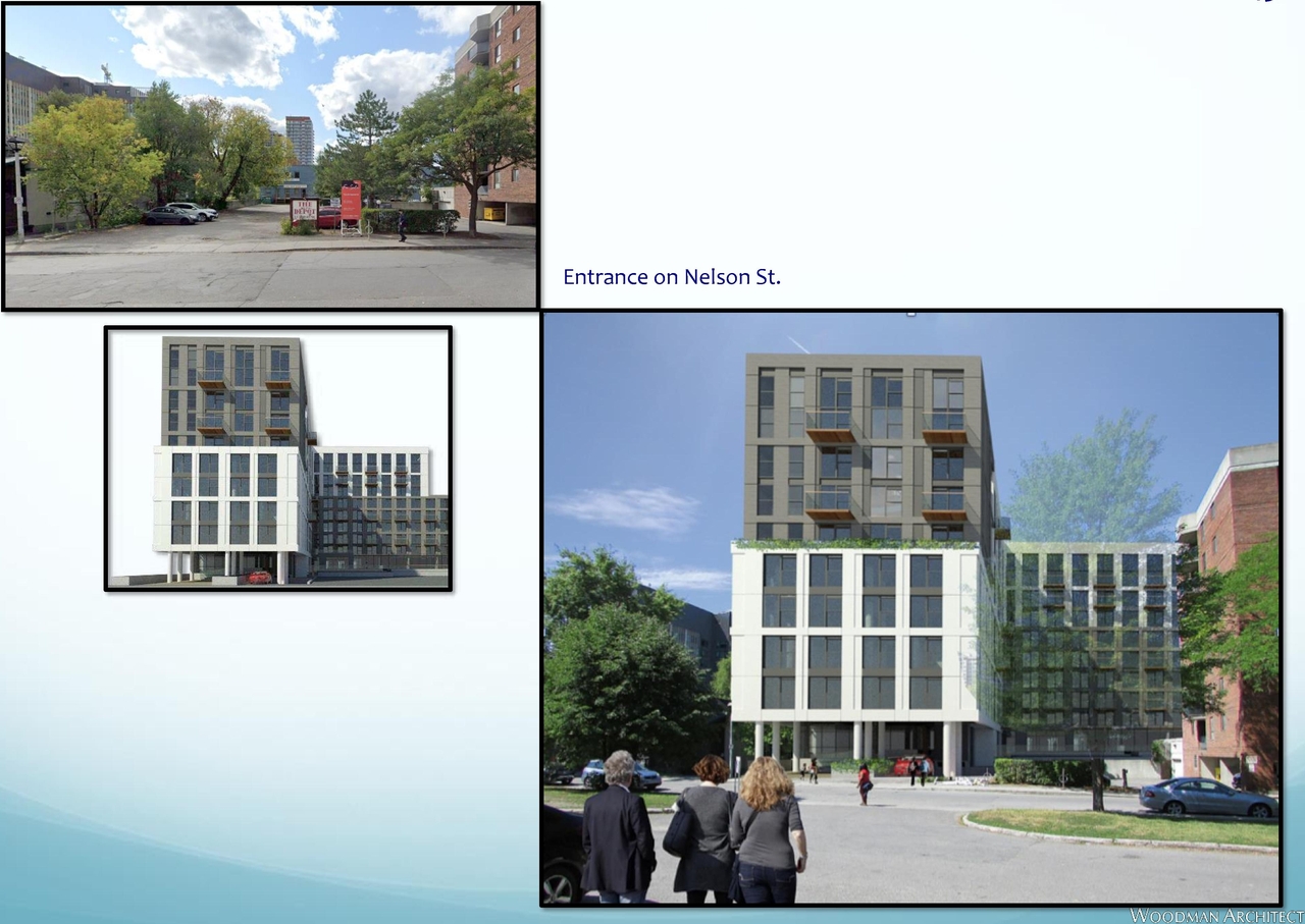 Rendering of building from page 43 of the file '2021-07-29 - Design Brief - D07-12-21-0115'