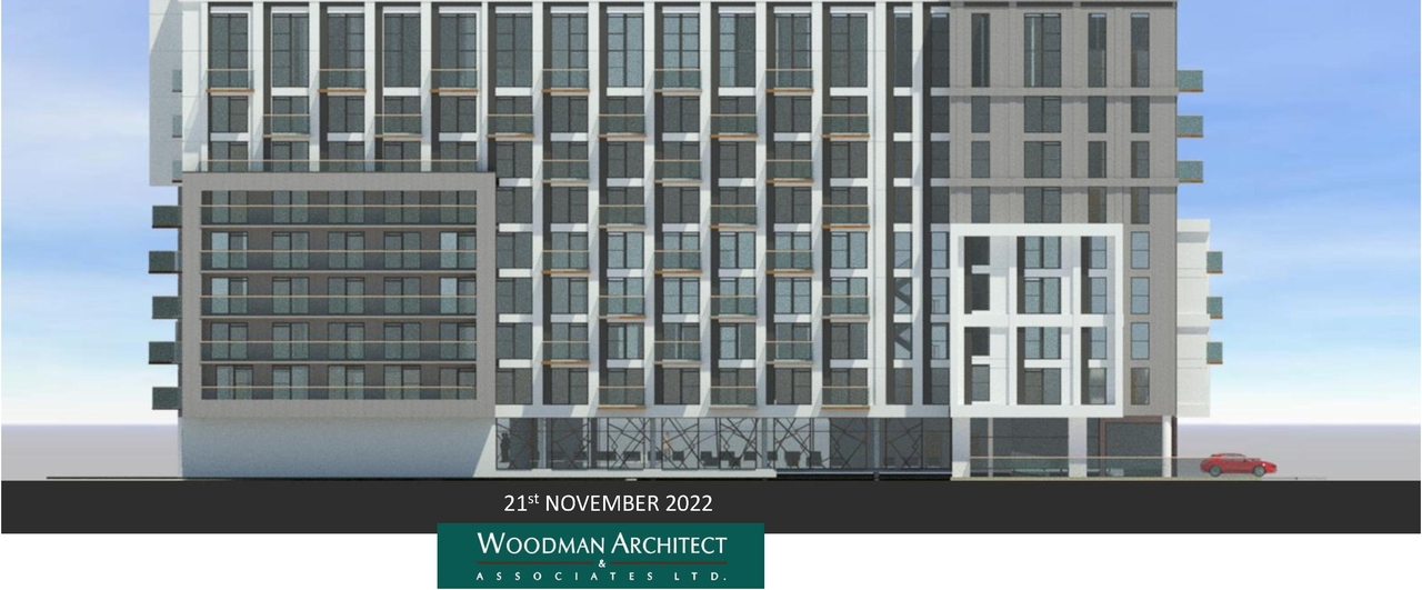 Rendering of building from page 4 of the file '2023-03-27 - Renderings - D07-12-21-0115'