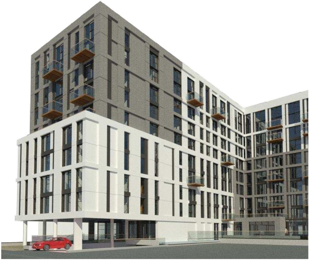Rendering of building from page 5 of the file '2023-03-27 - Renderings - D07-12-21-0115'