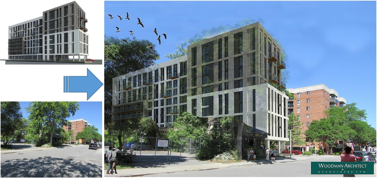 Rendering of building from page 7 of the file '2023-03-27 - Renderings - D07-12-21-0115'