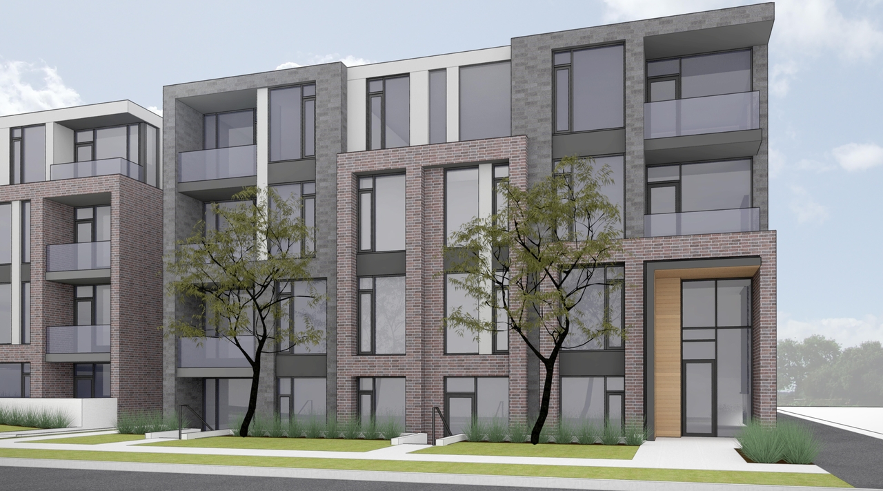 Rendering of building from page 1 of the file '2021-08-19 - Views - D07-12-21-0126'