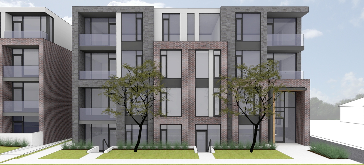 Rendering of building from page 2 of the file '2021-08-19 - Views - D07-12-21-0126'