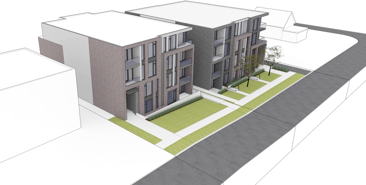 Rendering of building from page 5 of the file '2021-08-19 - Views - D07-12-21-0126'