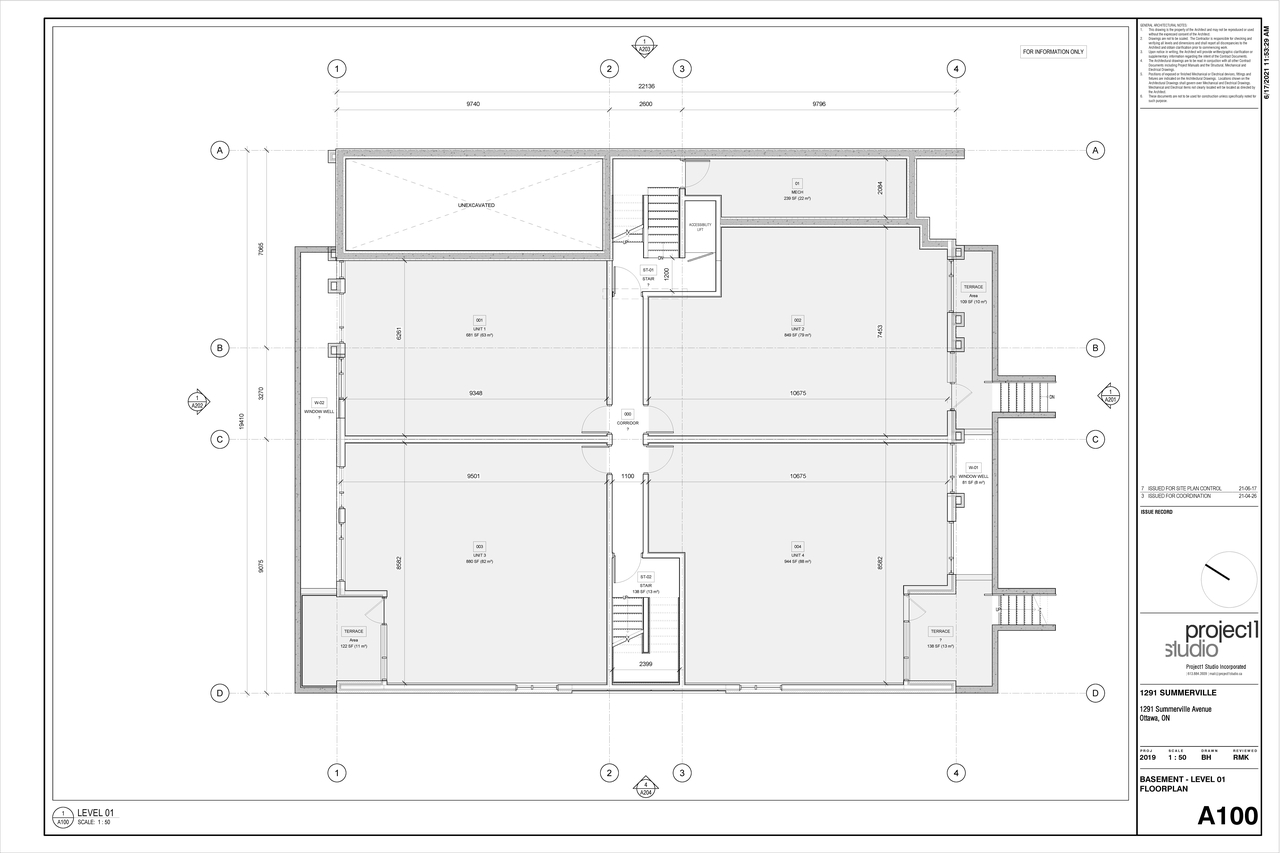 Floor plan for project from page 1 of the file '2021-08-19 - Floor Plans - D07-12-21-0126'
